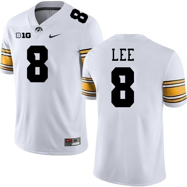 Deshaun Lee Iowa Jersey,University Of Iowa Hawkeyes Fotoball Uniforms,Jersey,Gears-White